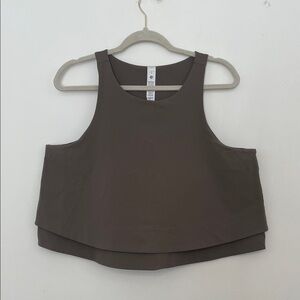 Lululemon Stretch Woven Relaxed-Fit Tank Top Nomad  size Large